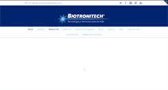 Desktop Screenshot of biotronitech.com.co